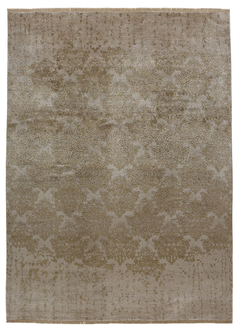 Designer Teppich - 237 x 170 cm - olivgrün