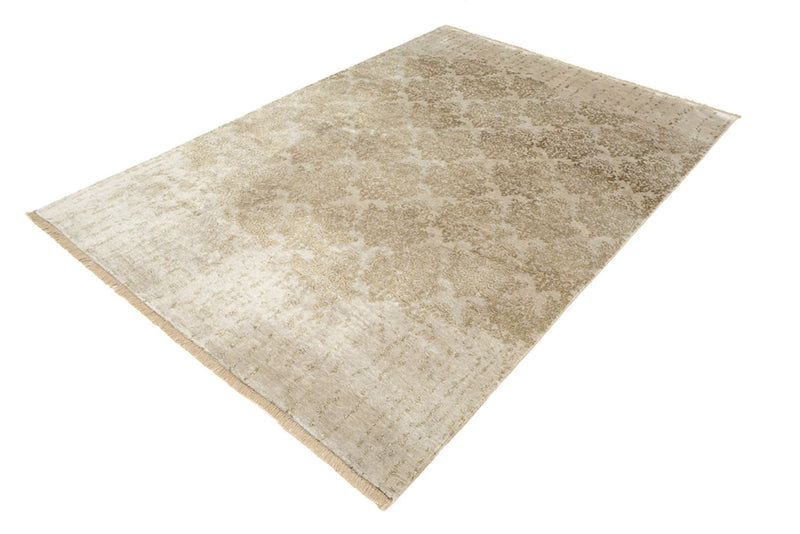 Designer Teppich - 237 x 170 cm - olivgrün