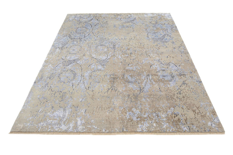 Designer Teppich - 303 x 239 cm - dunkelbeige