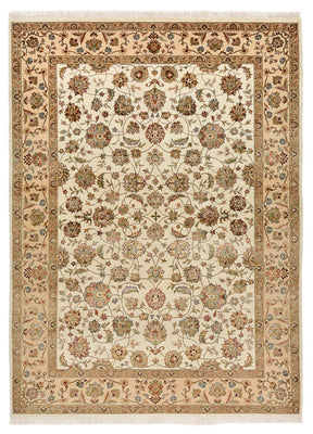 Orientteppich - Täbriz - 210 x 153 cm - creme