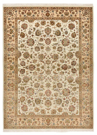 Tappeto orientale - Tabriz - 210 x 153 cm - crema
