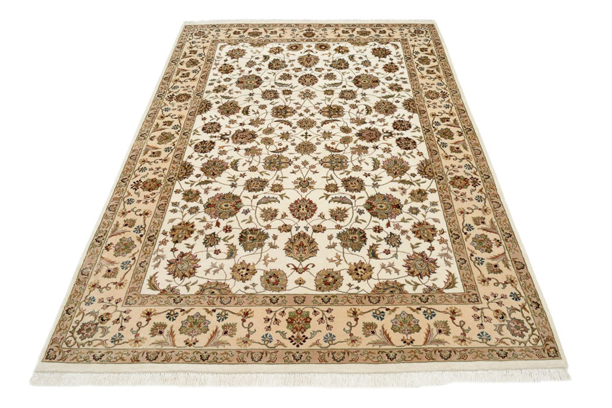Orientteppich - Täbriz - 210 x 153 cm - creme