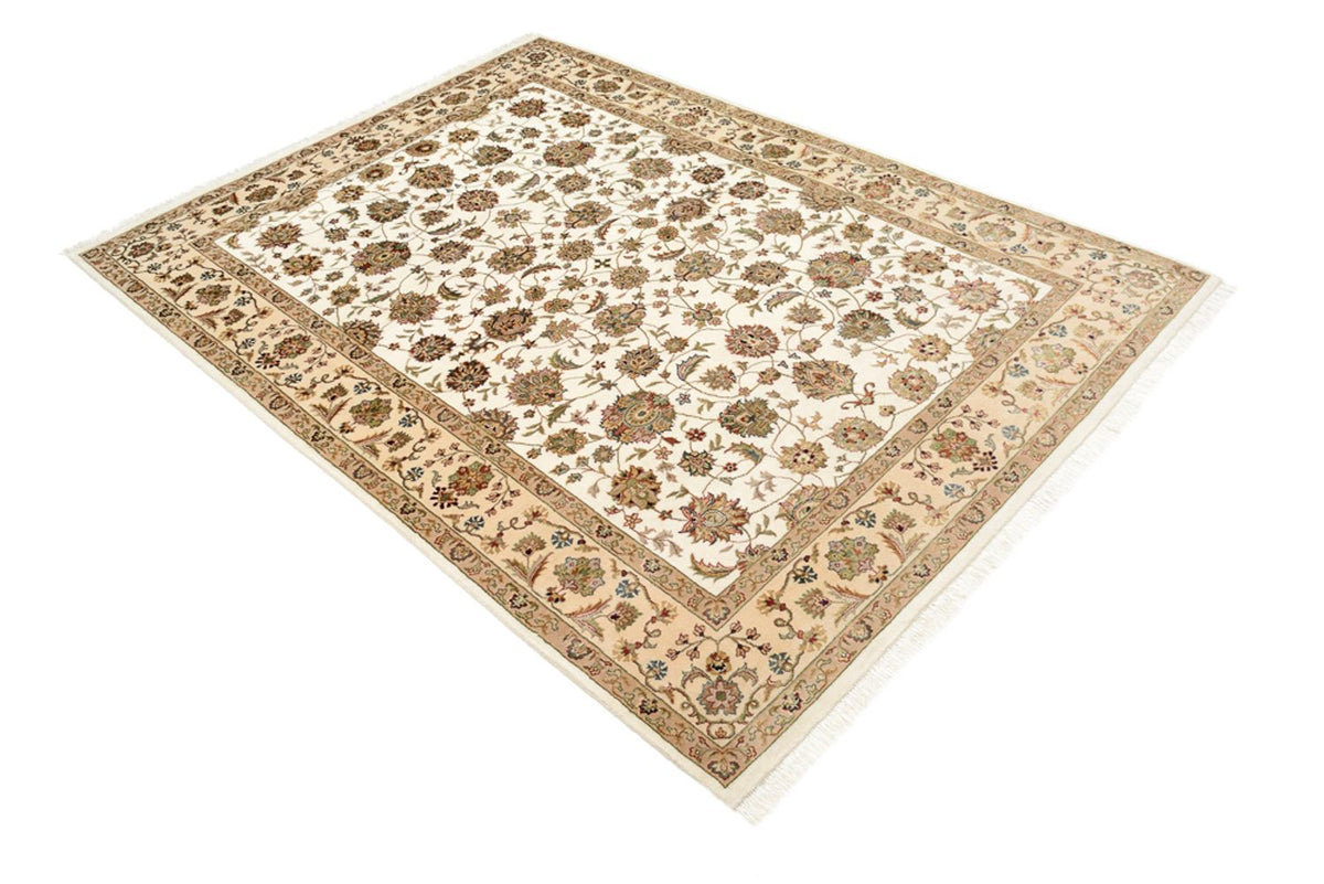 Orientteppich - Täbriz - 210 x 153 cm - creme