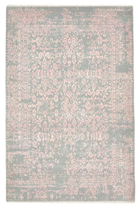 Tapis design - 297 x 204 cm - saumon