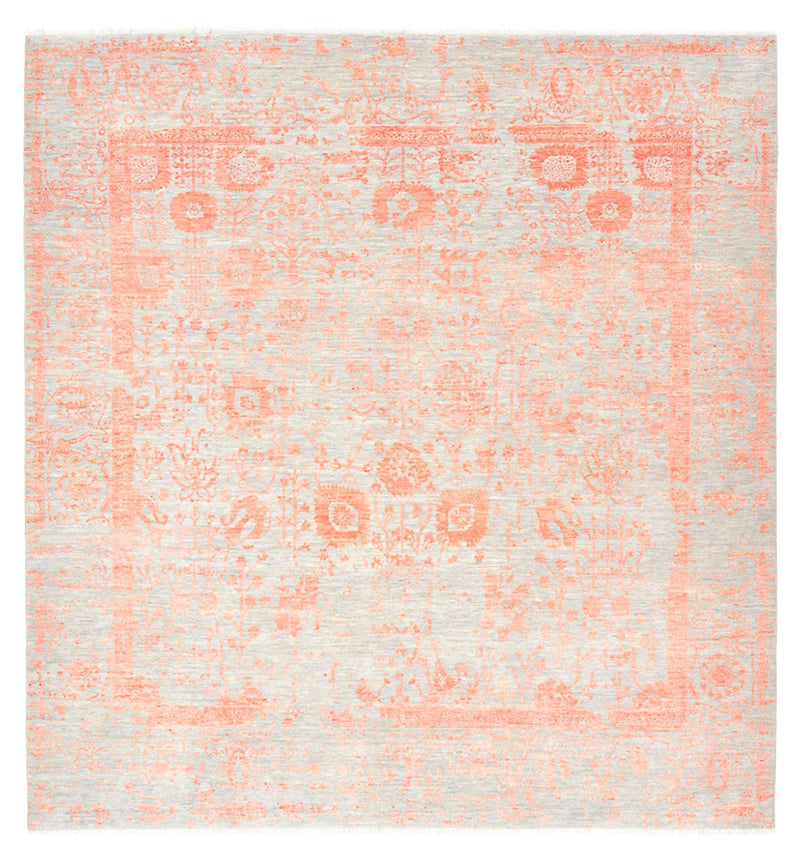 Designer Teppich - 261 x 251 cm - orange