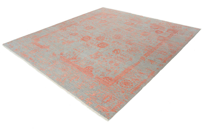 Designer Teppich - 261 x 251 cm - orange
