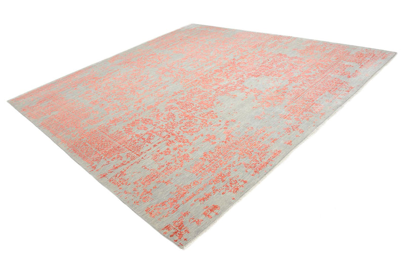 Designer Teppich - 261 x 251 cm - rosa