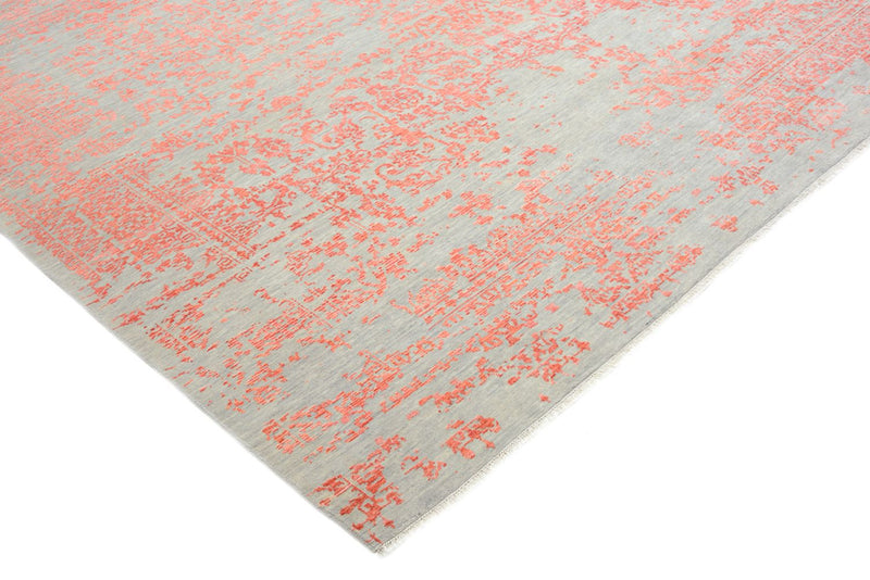 Designer Teppich - 261 x 251 cm - rosa