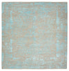 Tappeto di design 303x308cm - Designerteppich - blu chiaro - Quadrato / Blu chiaro / 303 x 308 cm Quadrato
