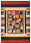 Gabbeh Teppich - Loribaft Indus - 242 x 173 cm - mehrfarbig