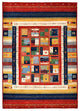 Gabbeh Teppich - Loribaft Indus - 242 x 173 cm - mehrfarbig