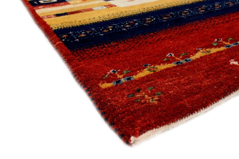 Gabbeh Teppich - Loribaft Indus - 242 x 173 cm - mehrfarbig