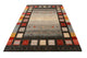 Gabbeh Teppich - Loribaft Indus - 251 x 173 cm - mehrfarbig