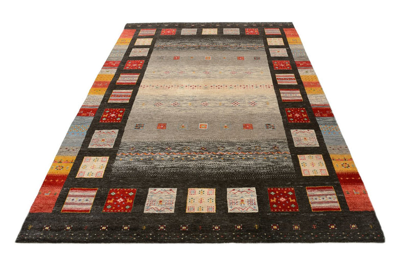 Gabbeh Teppich - Loribaft Indus - 251 x 173 cm - mehrfarbig