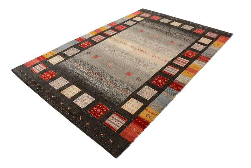 Gabbeh Teppich - Loribaft Indus - 251 x 173 cm - mehrfarbig