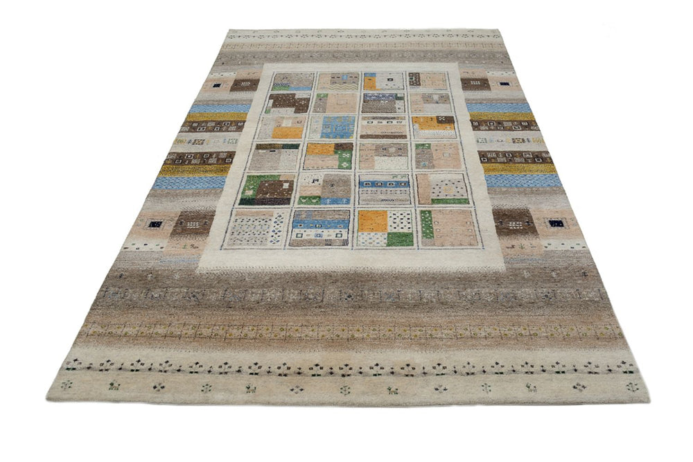 Gabbeh Teppich - Loribaft Indus - 248 x 166 cm - mehrfarbig