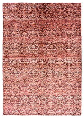 Designer Teppich - 246 x 172 cm - hellrot