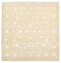 Tappeto orientale quadrato  - 253 x 251 cm - beige chiaro