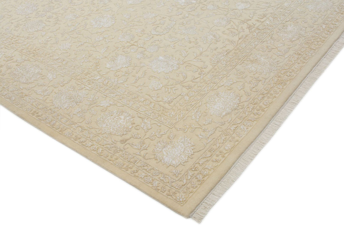 Orientteppich quadratisch  - 253 x 251 cm - hellbeige