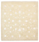 Orientteppich quadratisch  - 206 x 205 cm - hellbeige