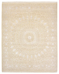 Tapis oriental - 249 x 206 cm - beige foncé