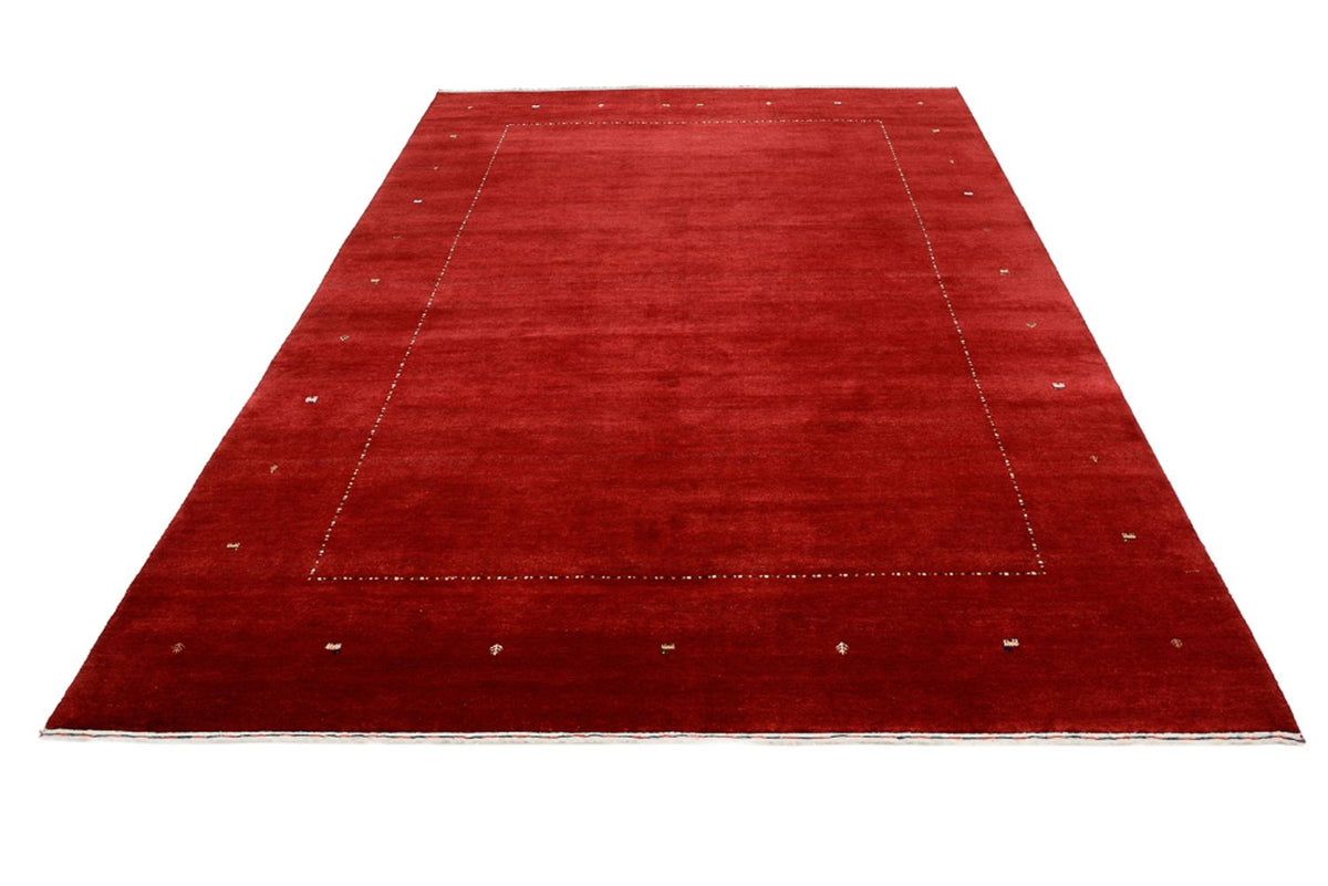 Gabbeh Teppich - Loribaft Indus - 305 x 208 cm - rot