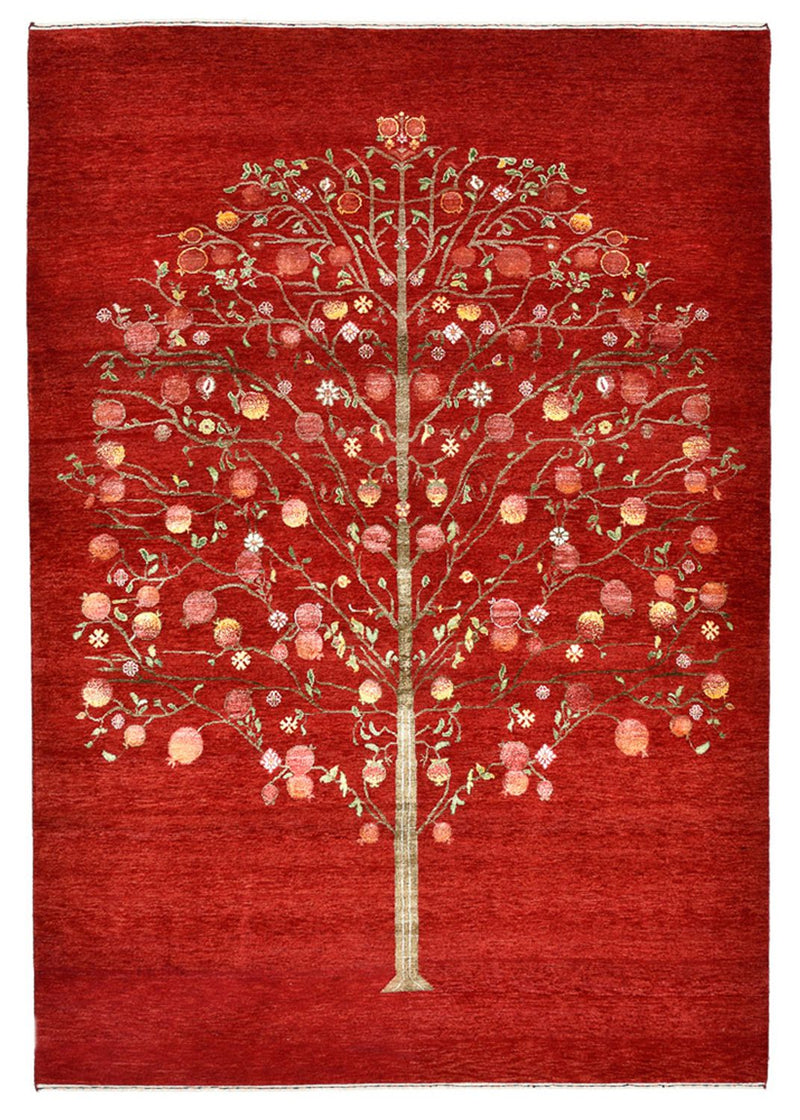 Gabbeh Teppich - Loribaft Indus - 245 x 173 cm - rot