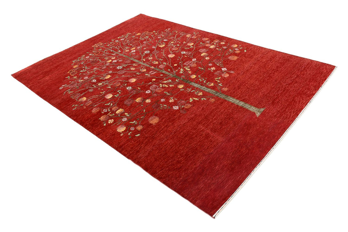 Gabbeh Teppich - Loribaft Indus - 245 x 173 cm - rot