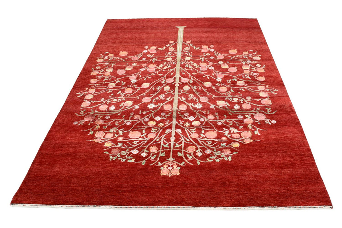 Gabbeh Teppich - Loribaft Indus - 245 x 173 cm - rot