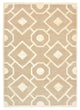 Designer Teppich - 240 x 170 cm - dunkelbeige