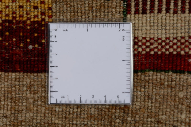 Gabbeh Teppich - Loribaft Indus quadratisch  - 203 x 201 cm - mehrfarbig