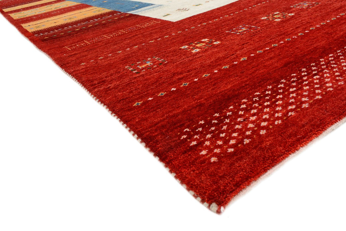 Gabbeh Teppich - Loribaft Indus quadratisch  - 251 x 248 cm - mehrfarbig