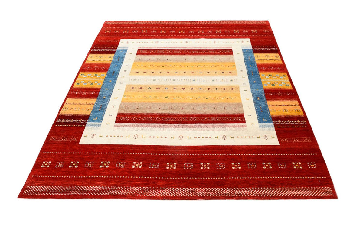 Gabbeh Teppich - Loribaft Indus - 244 x 173 cm - mehrfarbig