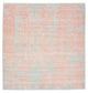 Designer Teppich quadratisch  - 255 x 248 cm - orange