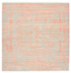 Designer Teppich quadratisch  - 251 x 251 cm - orange