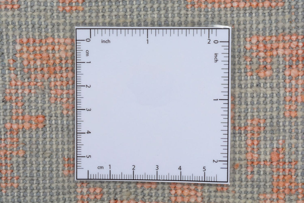 Designer Teppich quadratisch  - 254 x 251 cm - orange
