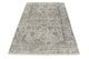 Designer Teppich - 186 x 124 cm - hellgrau