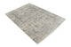 Designer Teppich - 186 x 124 cm - hellgrau
