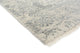 Designer Teppich - 186 x 124 cm - hellgrau