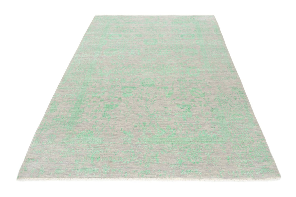 Designer Teppich - 244 x 171 cm - hellgrün