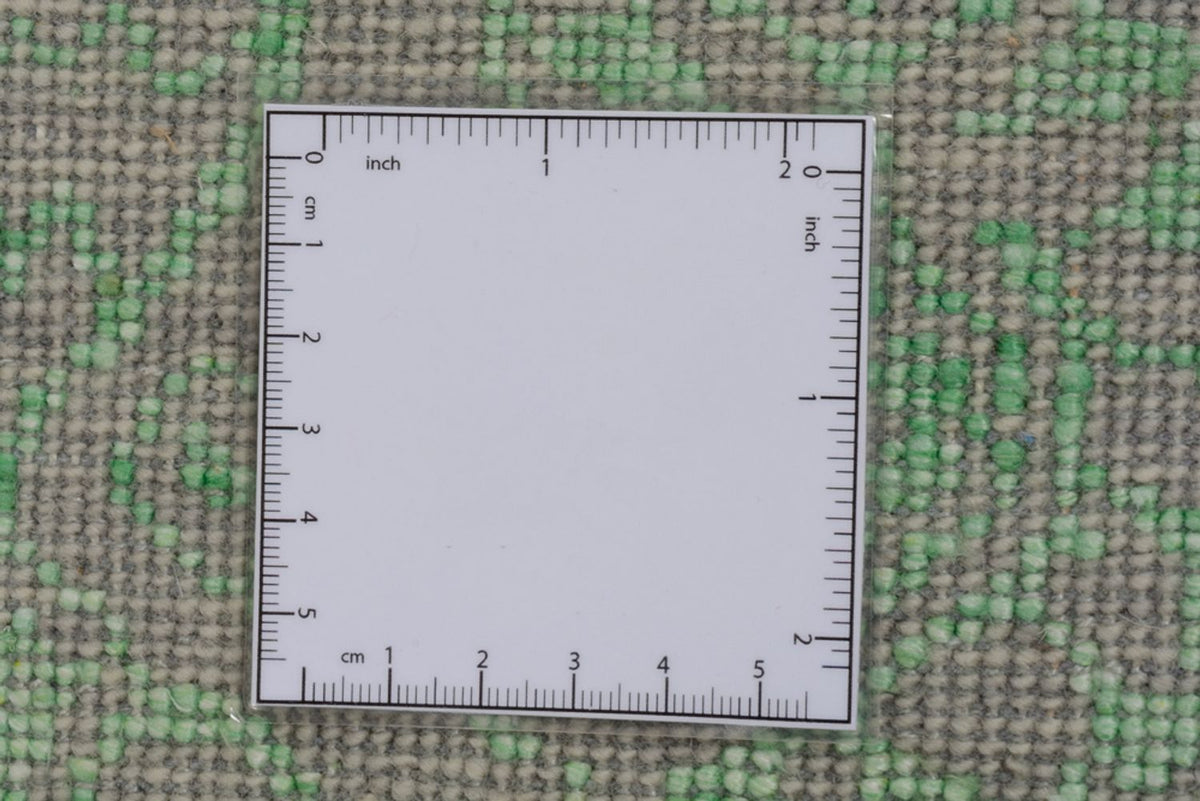 Designer Teppich - 244 x 171 cm - hellgrün