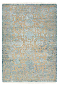 Tapis design - 175 x 123 cm - bleu clair