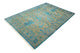 Designer Teppich - 175 x 123 cm - hellblau