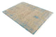 Designer Teppich - 186 x 129 cm - hellbeige