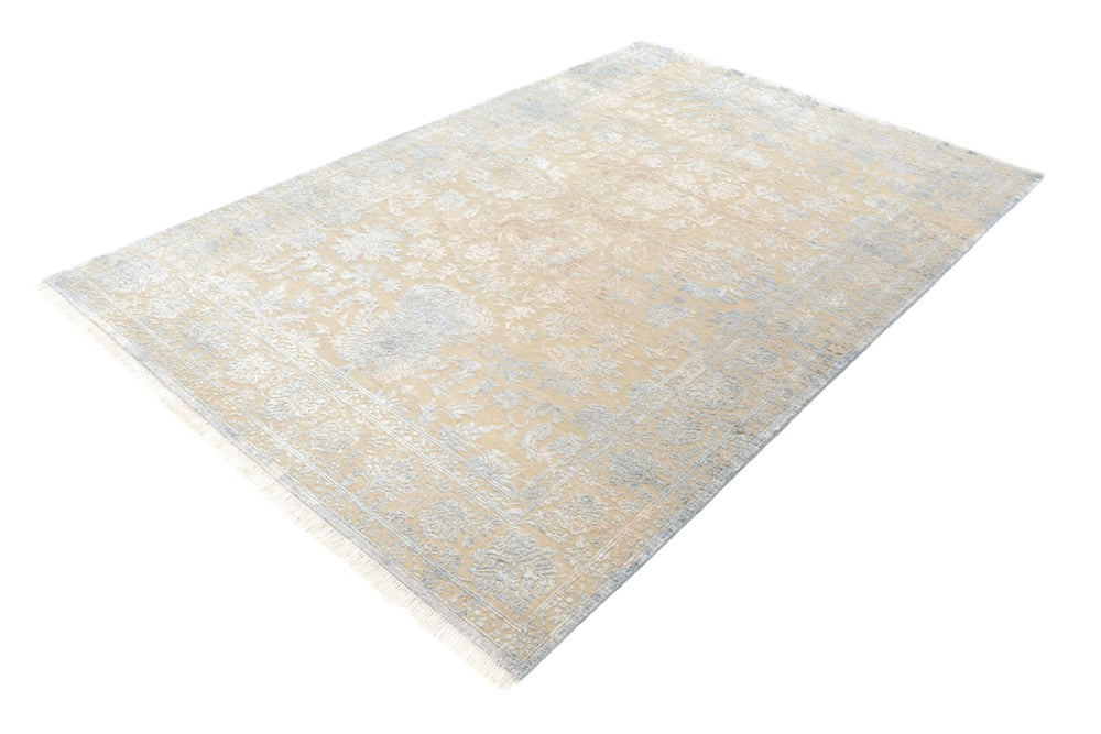 Designer Teppich - 243 x 166 cm - hellbeige