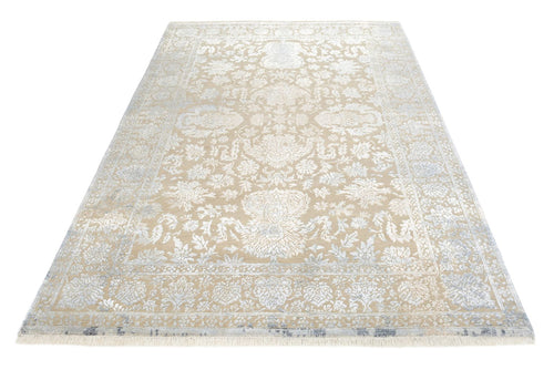 Designer Teppich - 243 x 166 cm - hellbeige