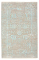Designer Teppich - 154 x 101 cm - hellbeige