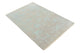 Designer Teppich - 154 x 101 cm - hellbeige