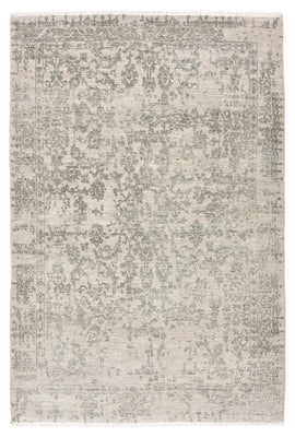 Designer Teppich - 179 x 123 cm - grau