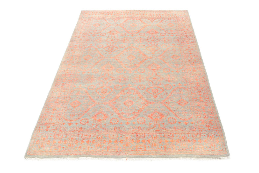 Designer Teppich - 185 x 124 cm - grau